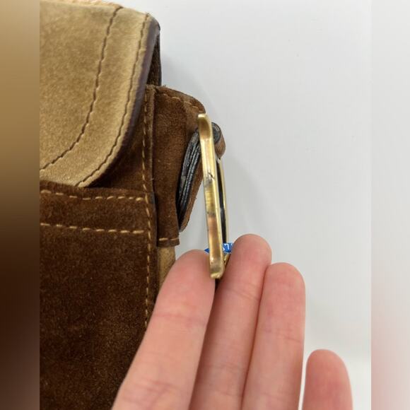 Vintage Christian Dior Pony Hair and Suede Saddle Bag Crossbody John Galliano - Picture 13 of 14